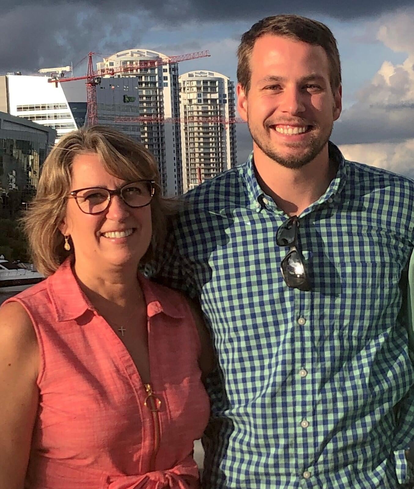In honor of Mother's Day, a second-year medical student shares what he loves about his mom - a class of 1989 alumna